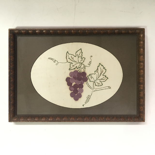 ARTWORK, Tapestry or Embroidery (Medium) - Grapes